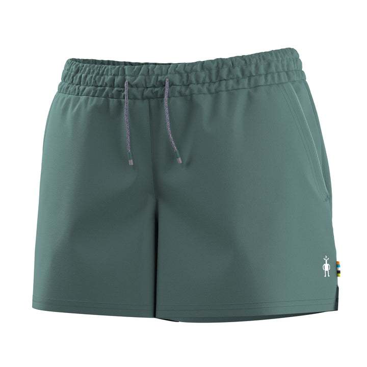 Women's Merino 4" Hike Short - Dusty Teal