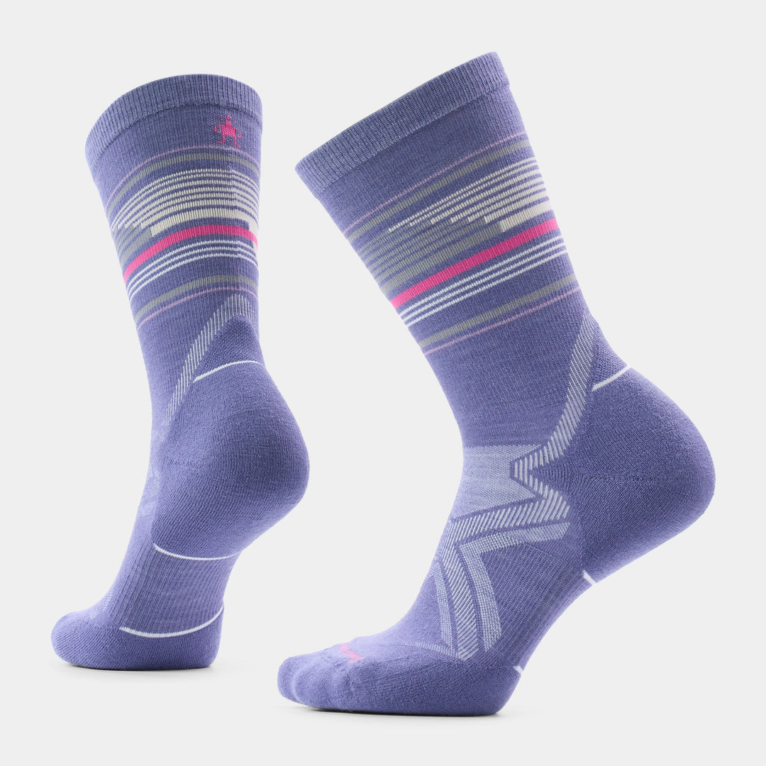 Women's Run Cold Weather Glow Track Crew Socks - Nightfall Blue
