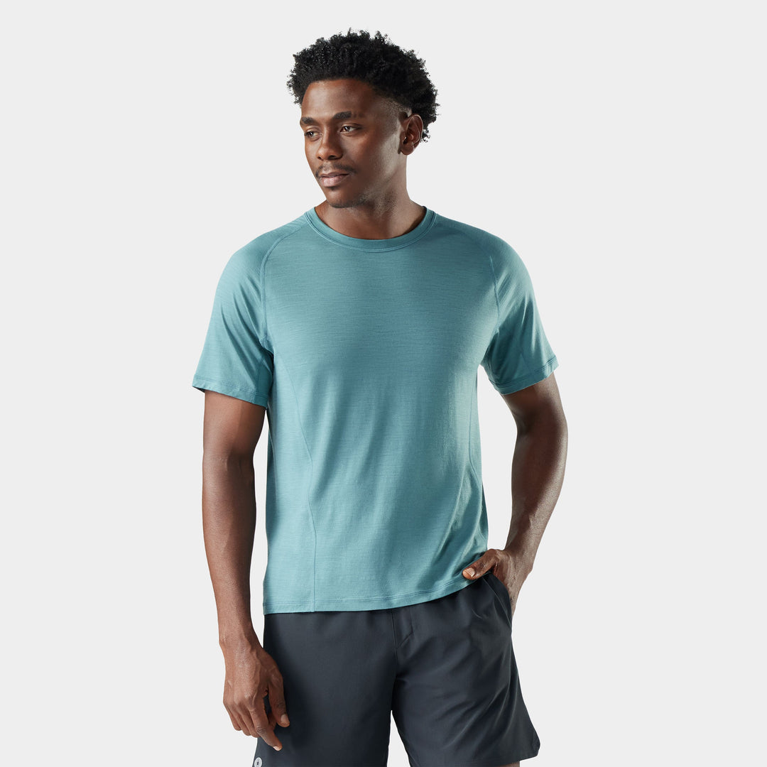 Men's Active Ultralite Short Sleeve - Dusty Teal