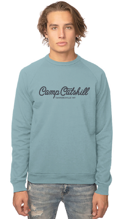 Camp Catskill Script Crewneck