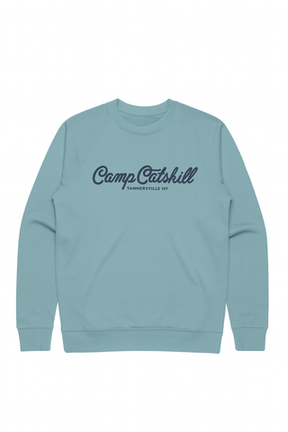 Camp Catskill Script Crewneck
