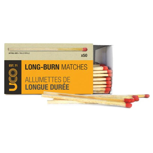Long-Burn Matches, 50 Box