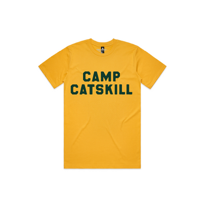 Campamento Catskill - Camiseta con texto