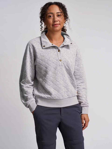 Galen Quarter Snap Pullover - Women's