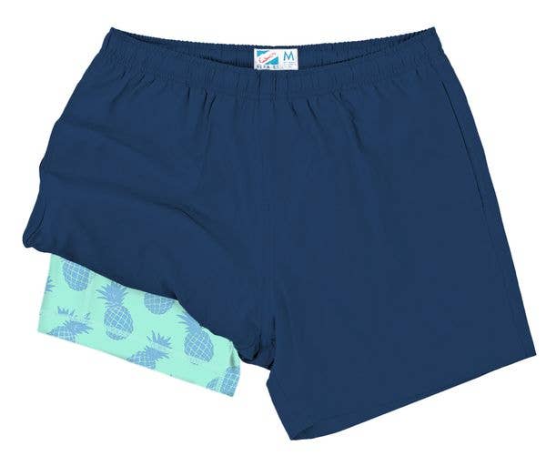 Pantalones cortos deportivos con forro
