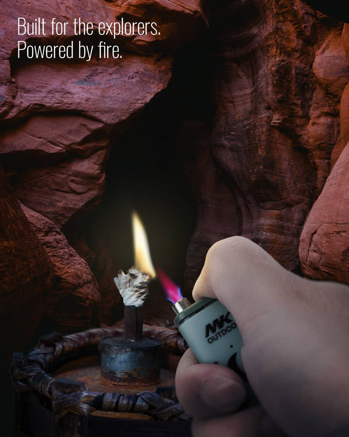 MK Lighter Trail Blazer Series, Windproof, Pocket Lighter