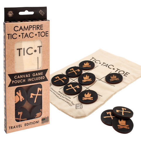 Campfire Tic Tac Toe