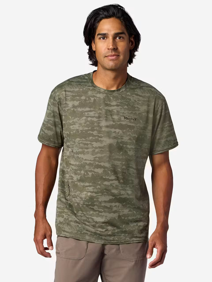 Camiseta de manga corta AirExchange UPF 50 para hombre