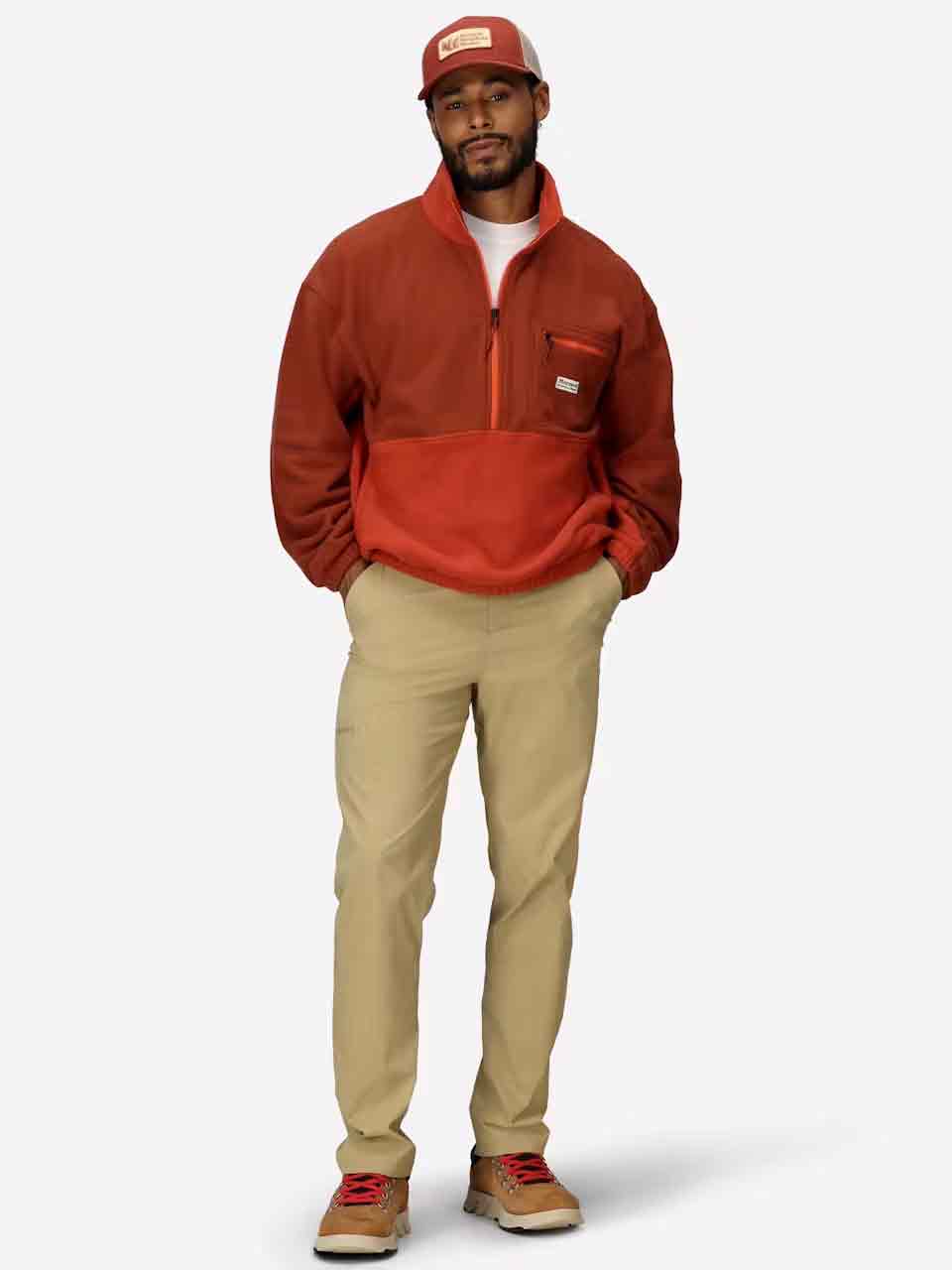 Retro Rocklin 1/2 Zip - Hombre 