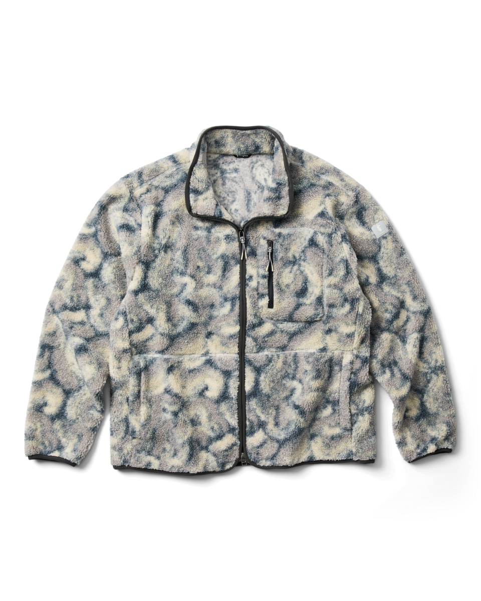 Amigazo Fleece Jacket - Mens - Brush Clouds Slate