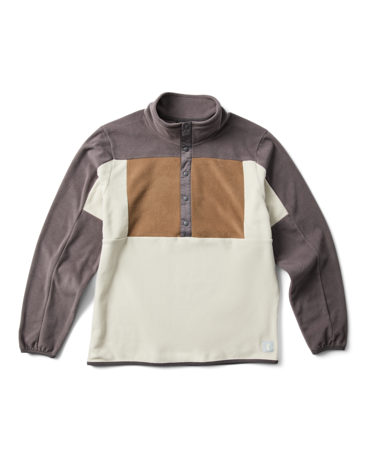 Encima Fleece Pullover Men's - Cinder and Mineral, lifestyle