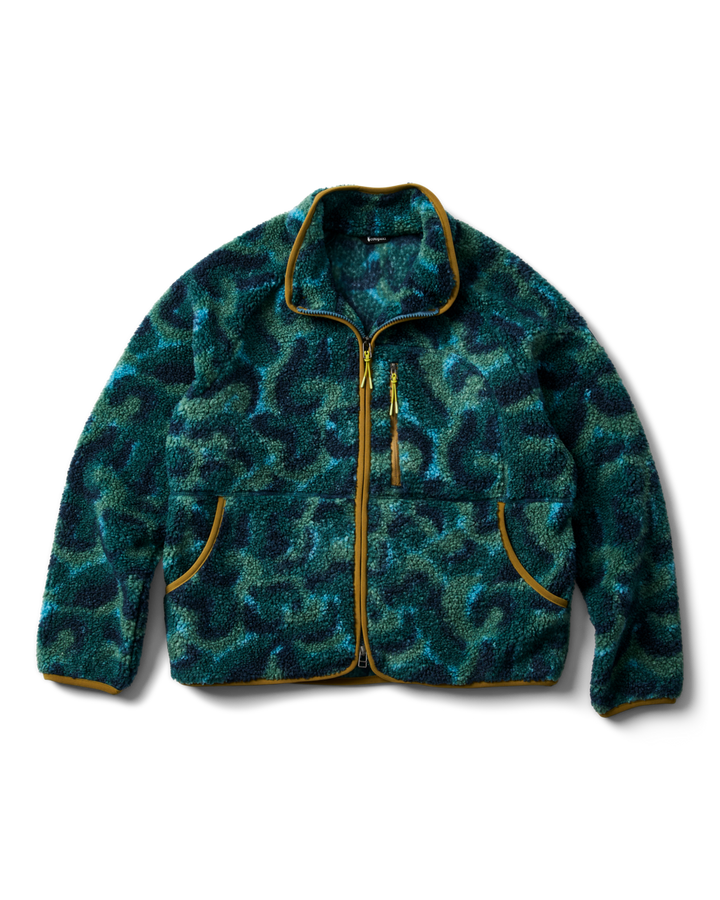 Amigazo Fleece Jacket - Womens - Brush Clouds Oasis