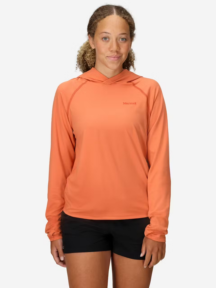 Sudadera con capucha Windridge UPF 50 para mujer