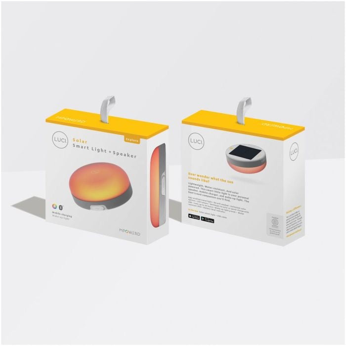 Portable Solar Speaker + Lamp + Power Hub