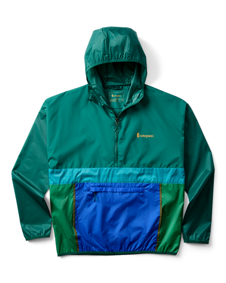 Teca Half-Zip Windbreaker - Mens - Eat More Veggies