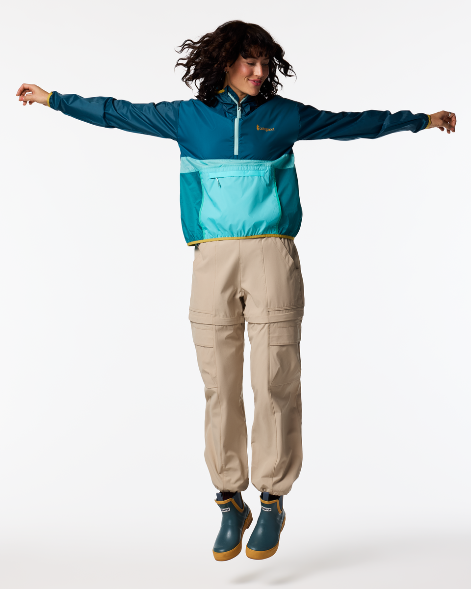 Teca Half-Zip Windbreaker - Womens - Waikiki