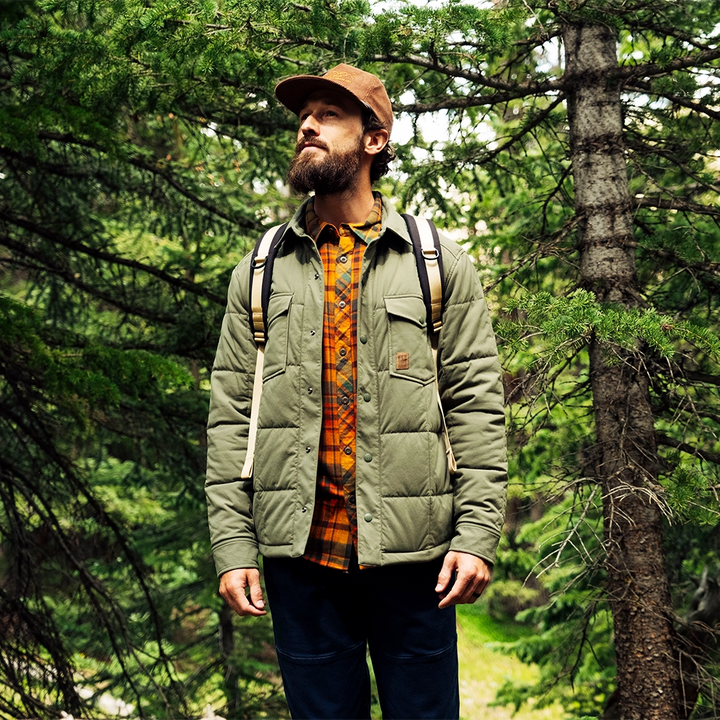 Puffer Shirt Jacket - Men's