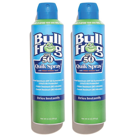 Bullfrog Quik Spray SPF50 6oz