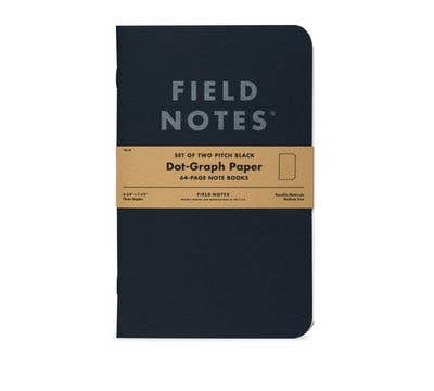 Pitch Black Note Book: Ruled