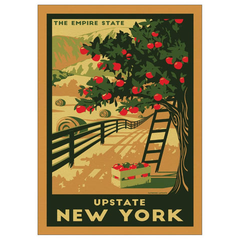 Upstate New York Postcard