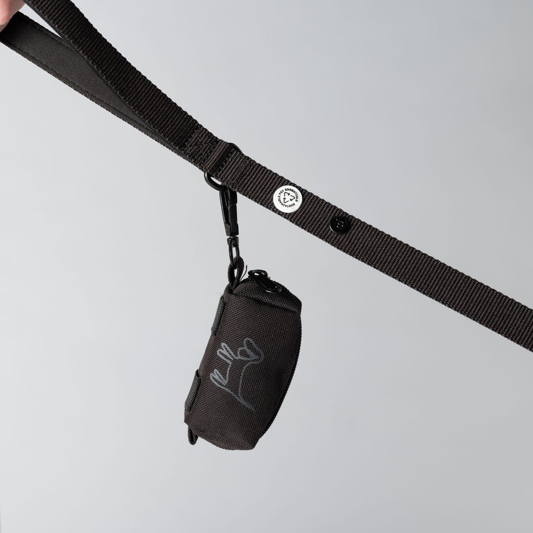 Pitch Black Poop Bag holder