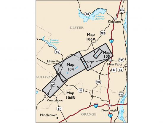 Shawangunk Trails Map