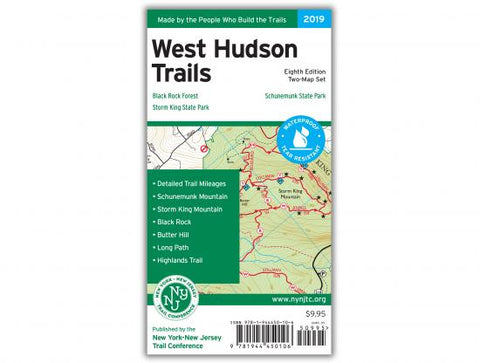 West Hudson Trails Map - NYNJTC