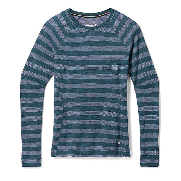 Women's Classic Thermal Merino Base Layer Pattern Crew