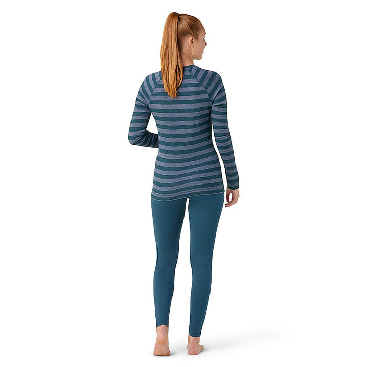 Women's Classic Thermal Merino Base Layer Pattern Crew