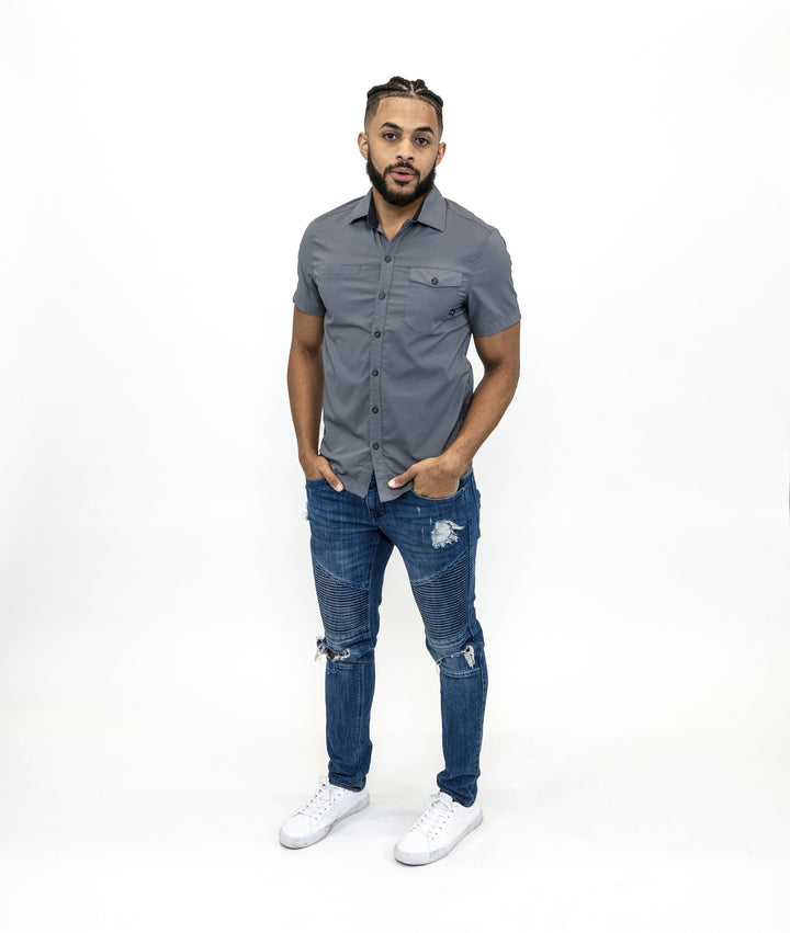 Men's Switchback Shirt - Made from Recycled Coffee Grounds