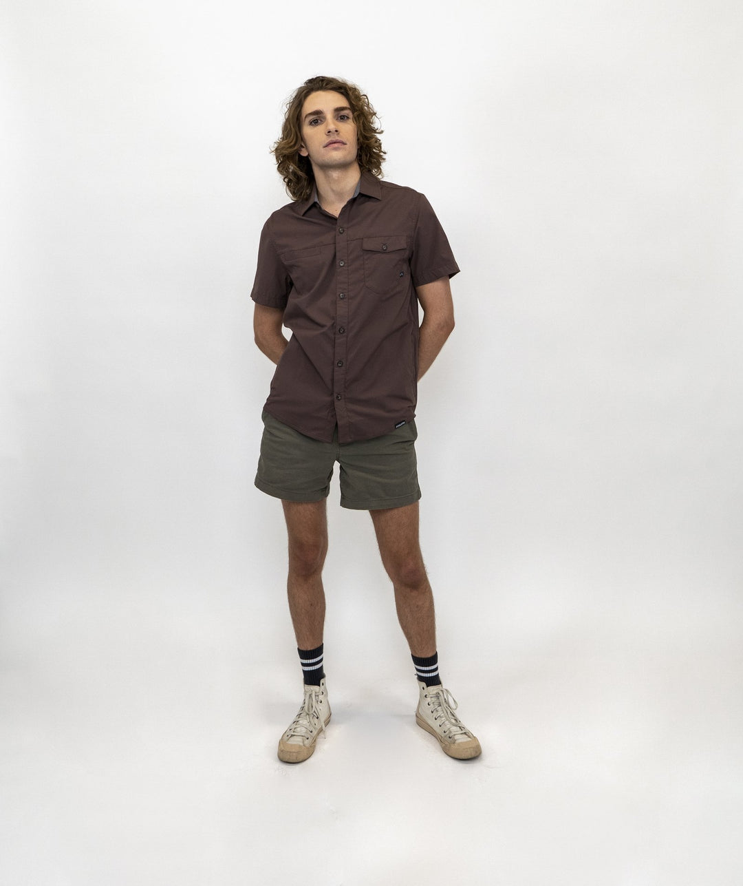 Men's Switchback Shirt - Made from Recycled Coffee Grounds