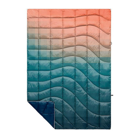 Nanoloft Puffy Blanket - Patina Pixel Fade