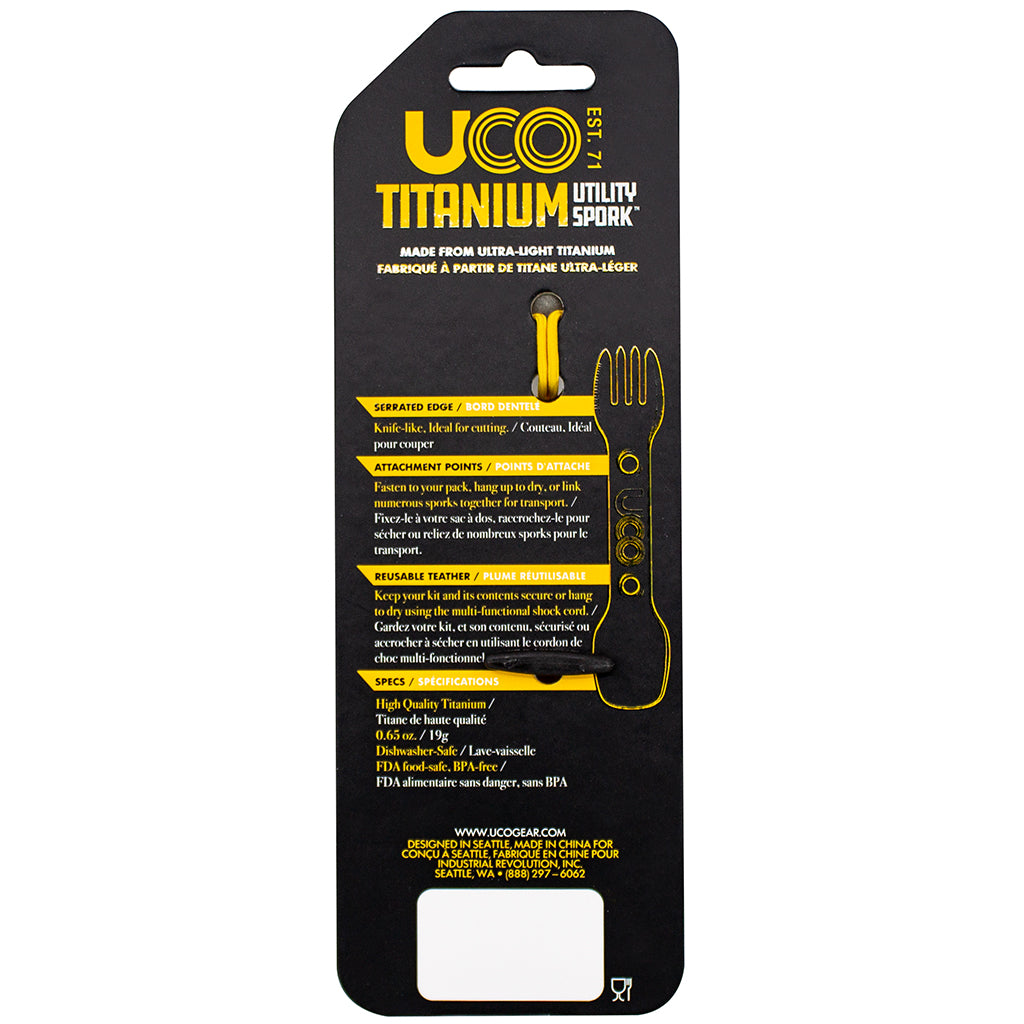 Titanium Utility Spork