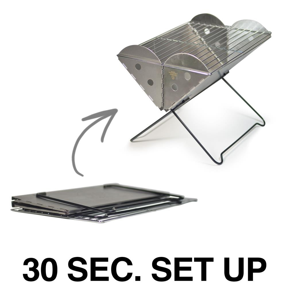 Flatpack Medium Portable Grill & Firepit