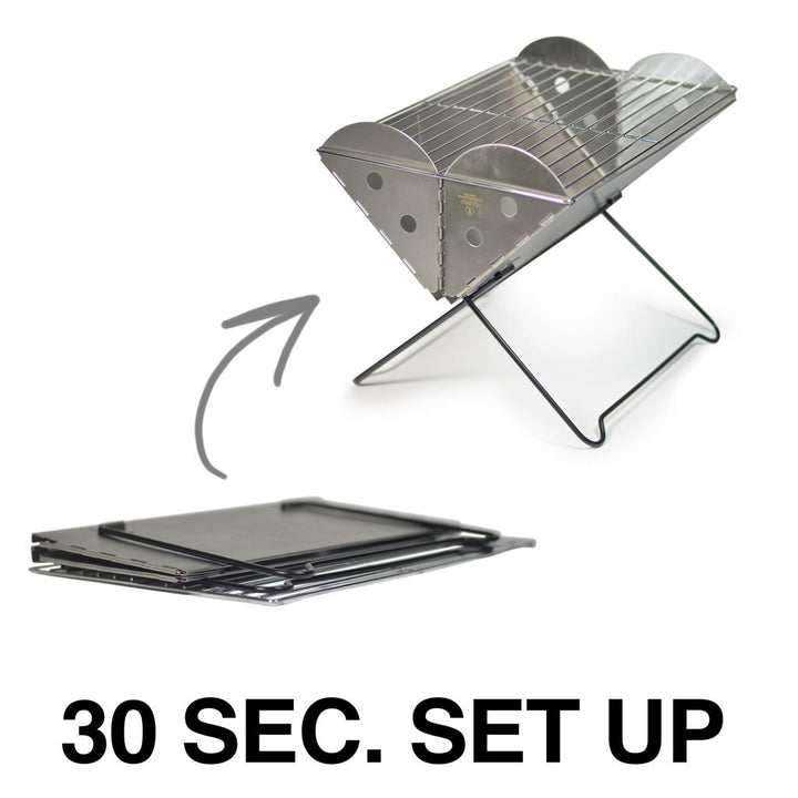 Flatpack Medium Portable Grill & Firepit