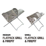 Flatpack Small Portable Grill & Firepit