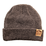 Foothill Falls 100% Merino Wool Beanie w/ Cork Leather Tag