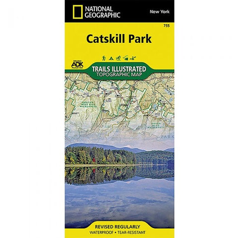 Catskill Park #755 Map