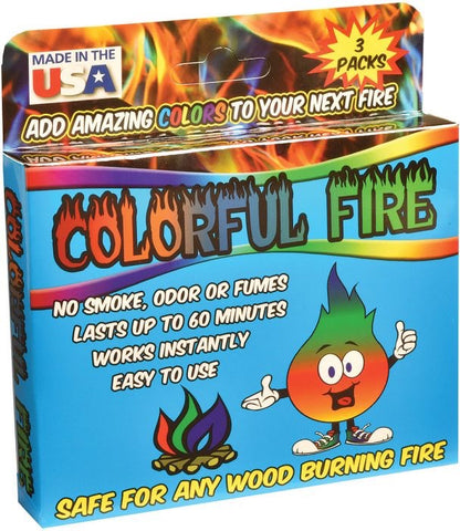 Colorful Fire - 3 Pack